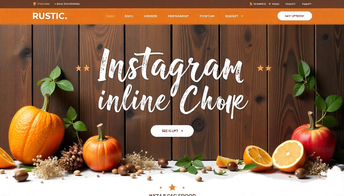 وب سایت برای پیج اینستا ، ارزان و بدون نیاز به دانش خاص