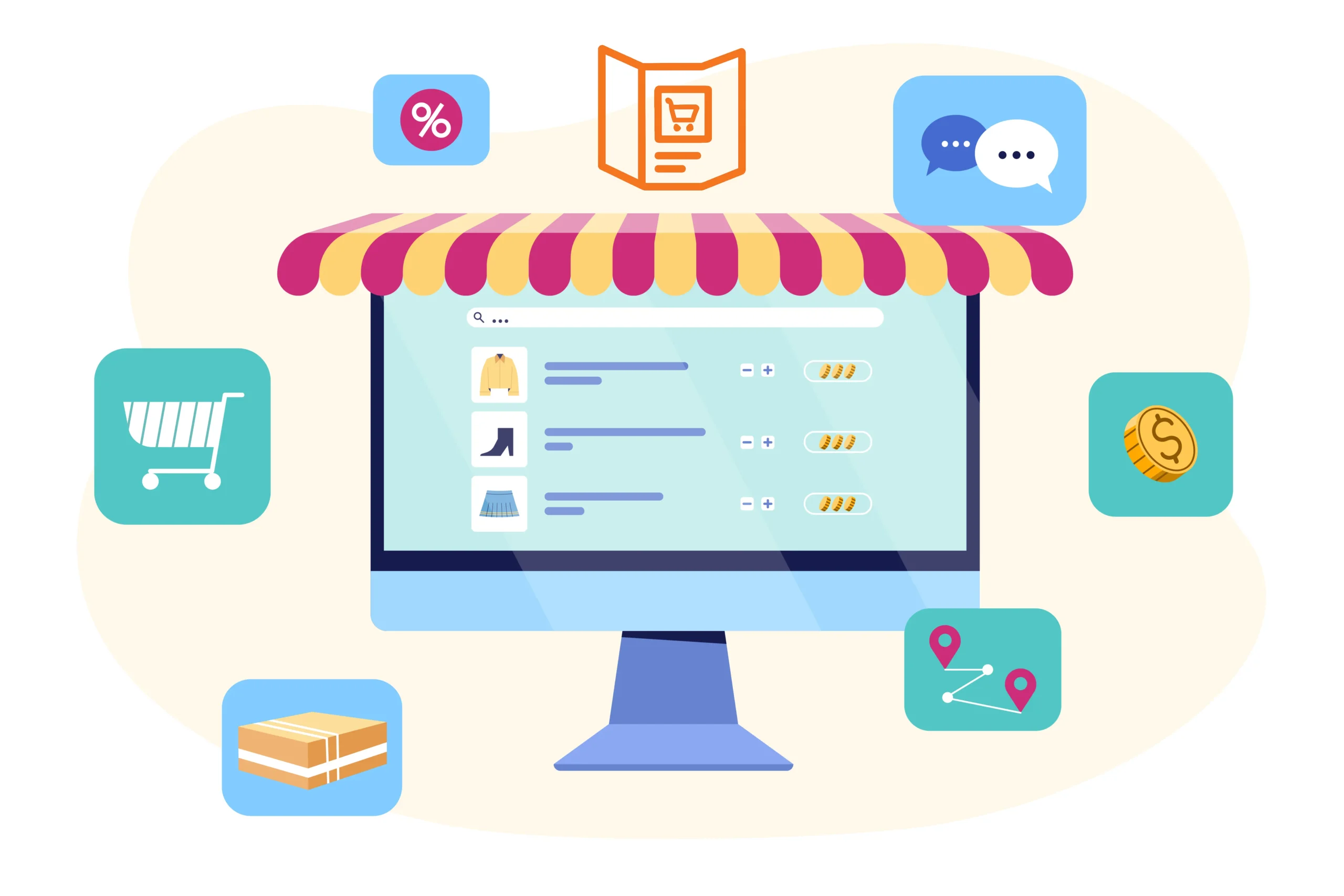 راه اندازی فروشگاه اینترنتی