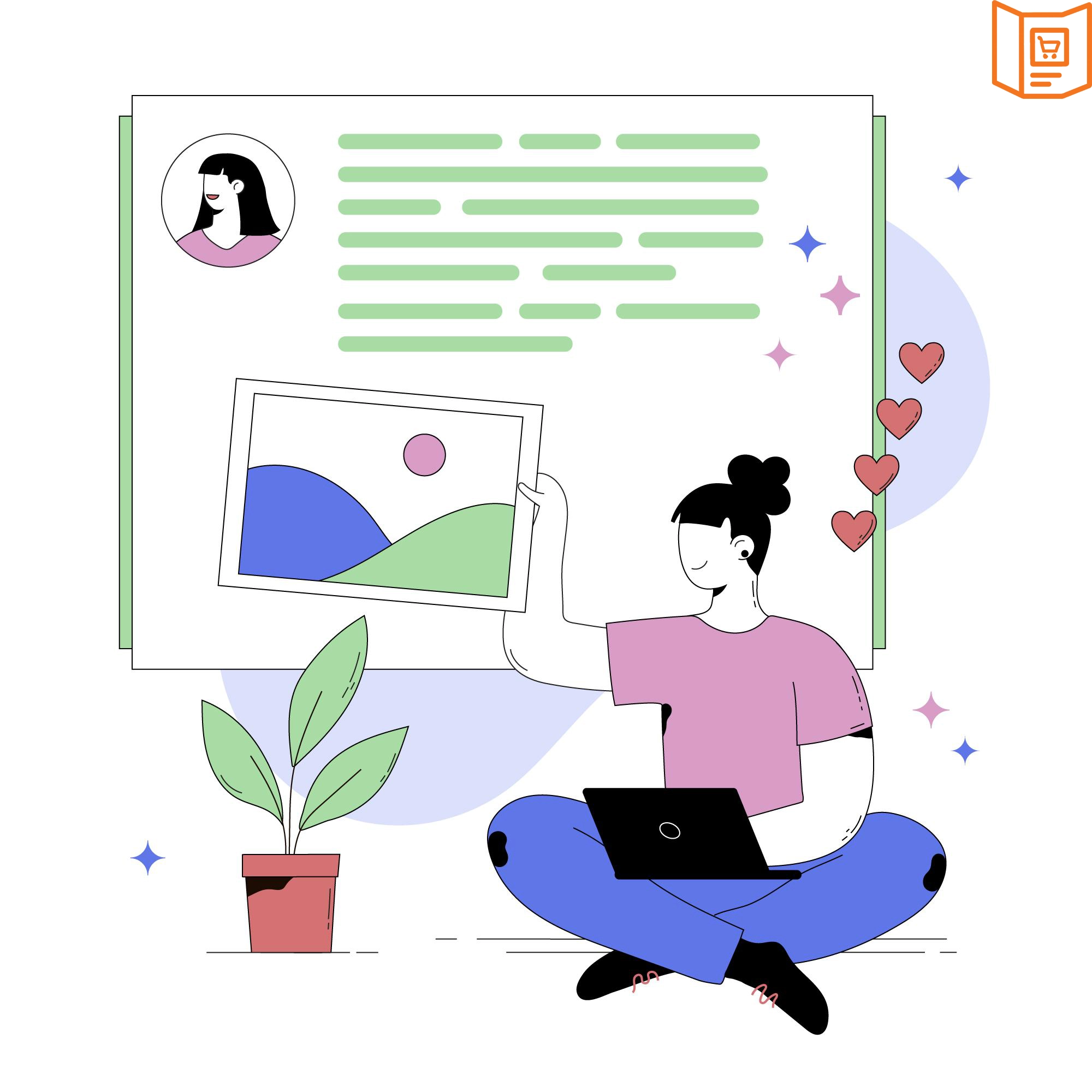 مقایسه سایت و اینستاگرام