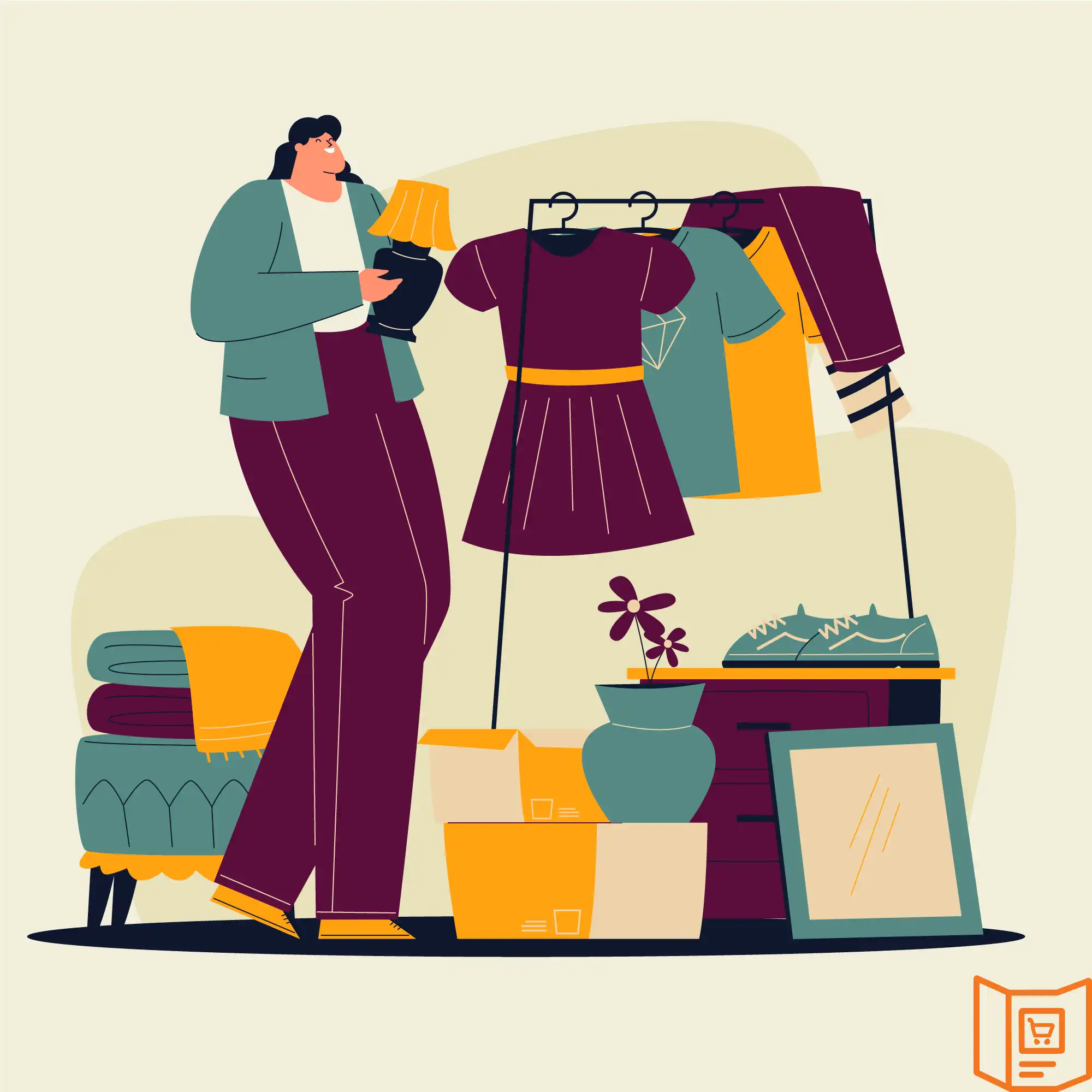 راه اندازی فروشگاه لباس خانگی